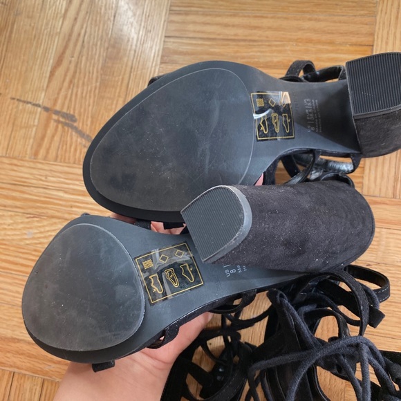 Call It Spring Lace Up Heels - Picture 4 of 6